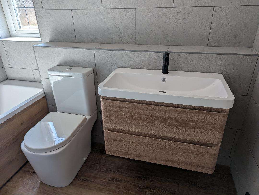 bathroom after renovation