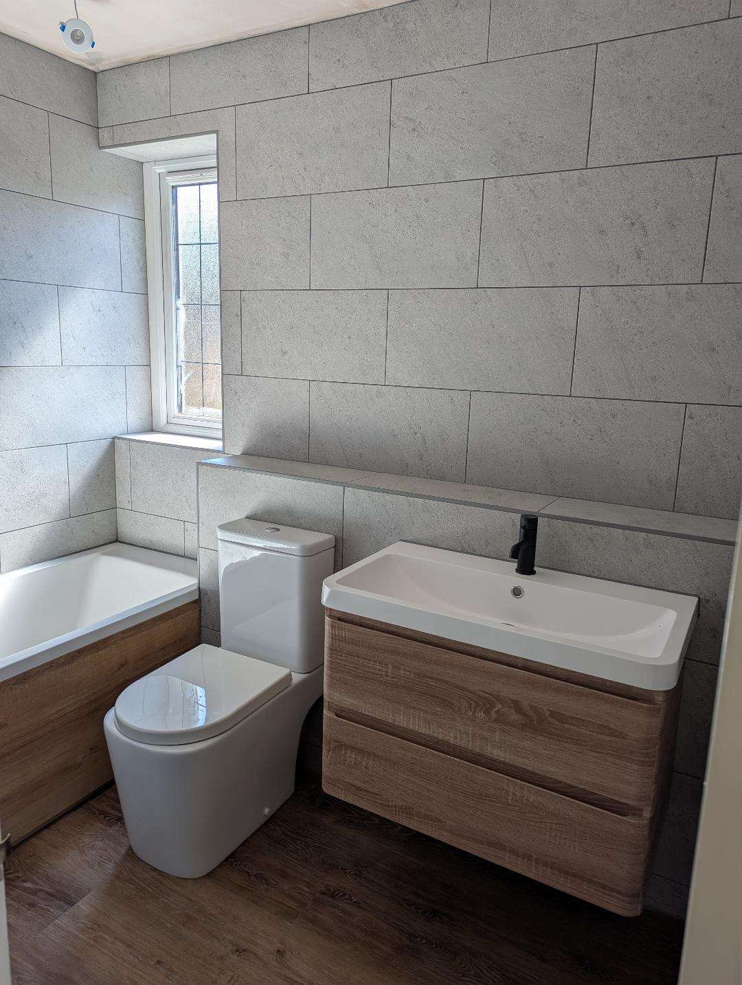 bathroom after renovation
