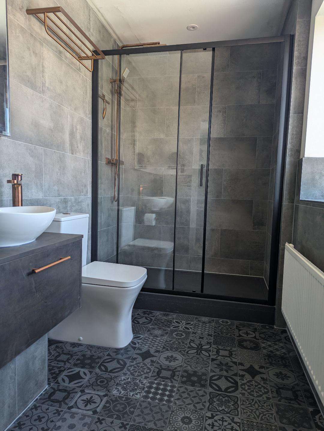 bathroom after renovation