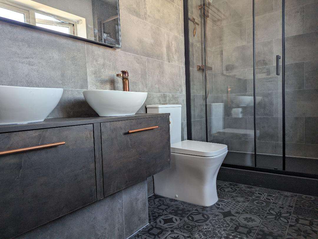 bathroom after renovation