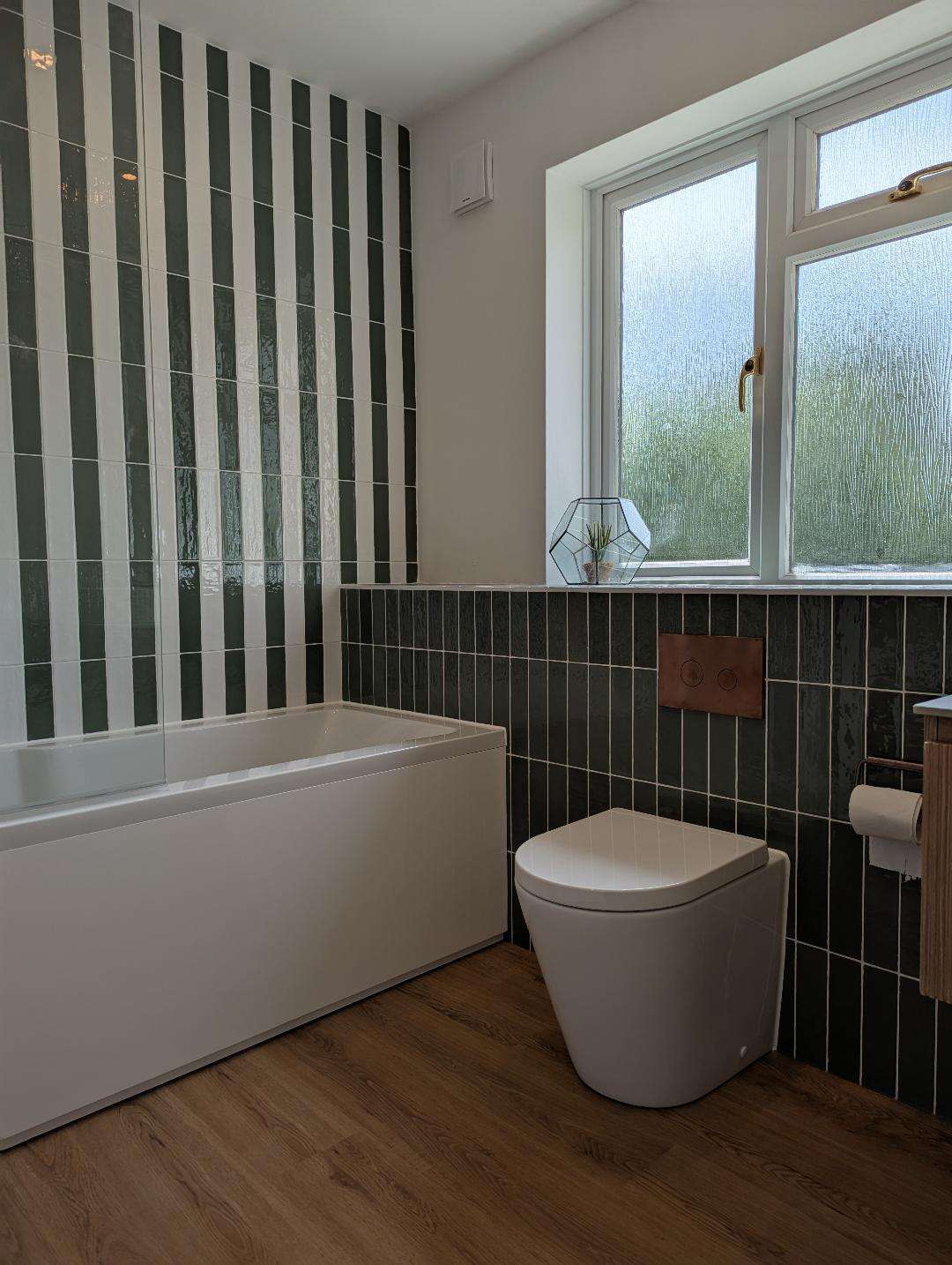 Bathroom after renovation