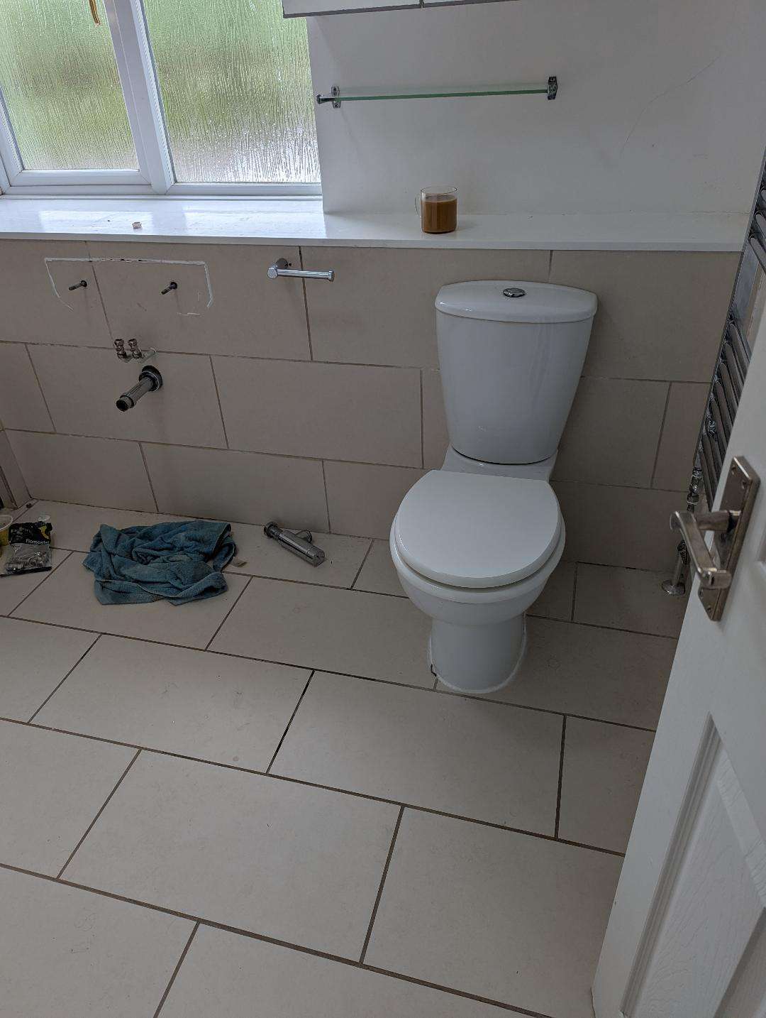 Bathroom before renovation