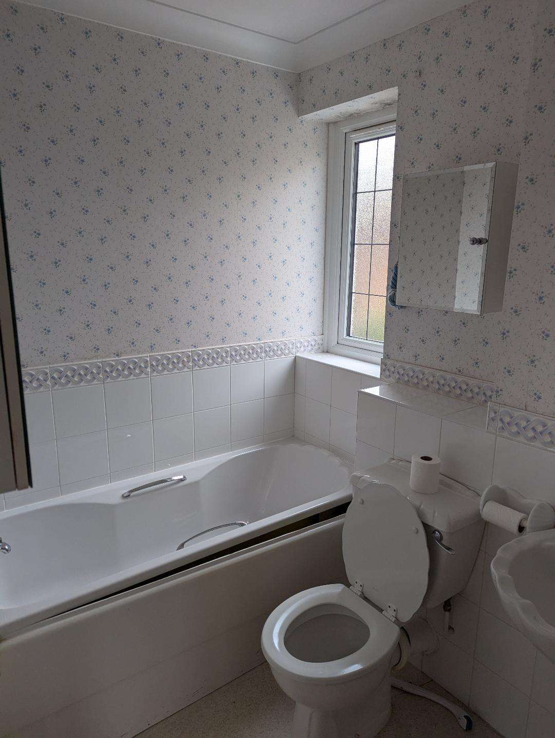 bathroom before renovation