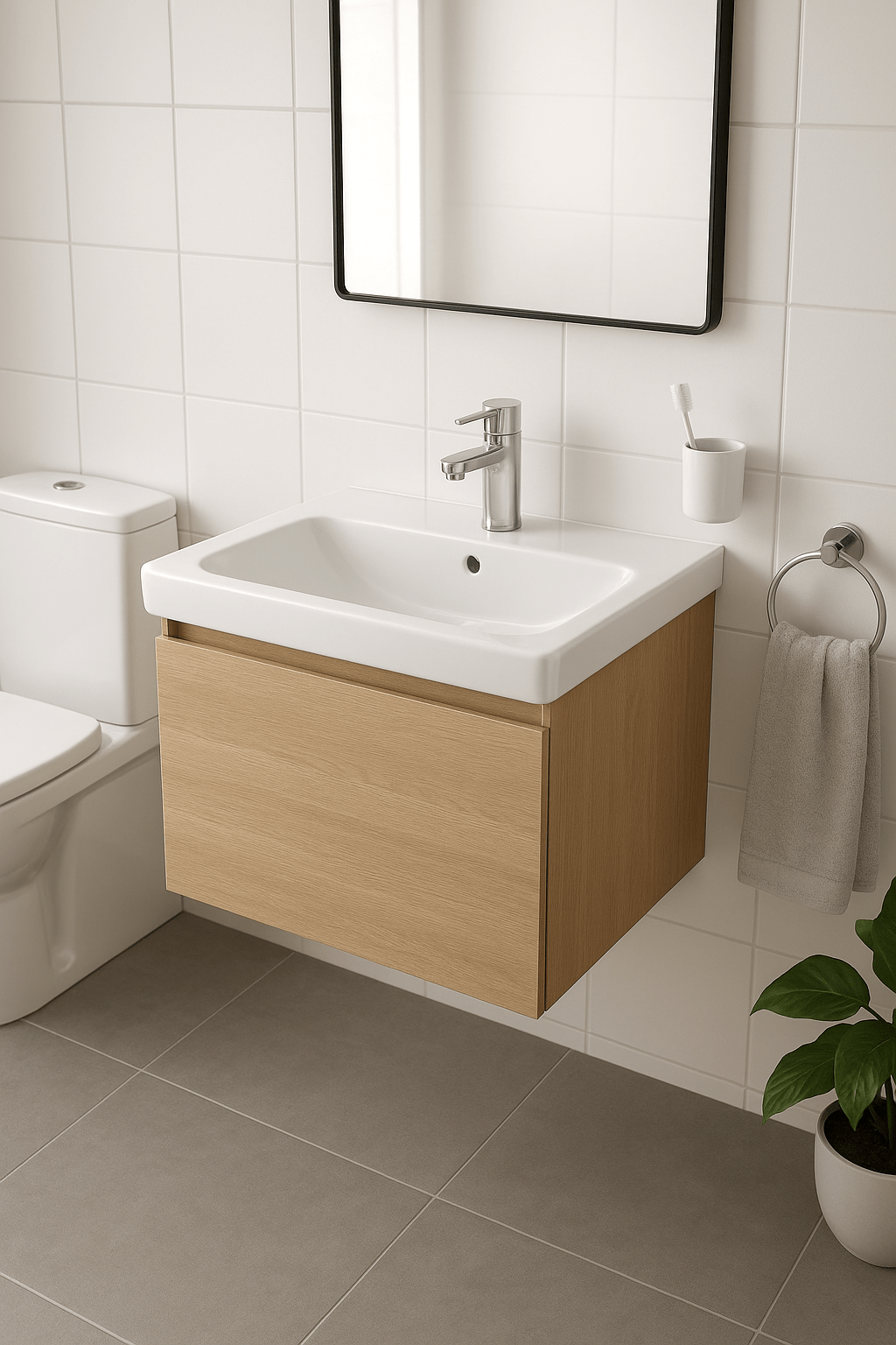 wall hang basin