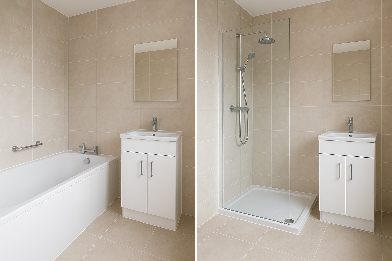 Changing a Bath to a Shower